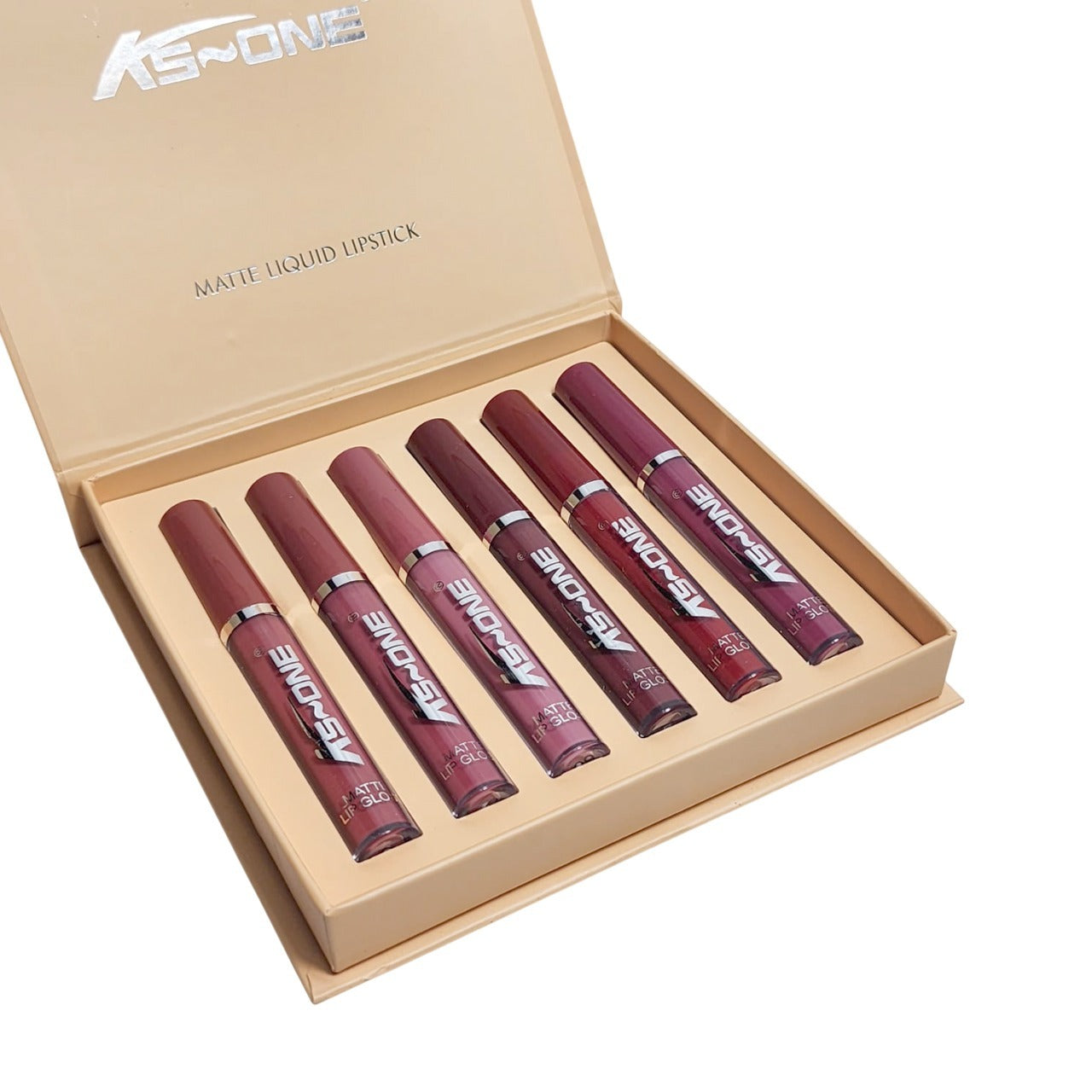 KS-One Matte Liquid Lipstick Lipgloss 6Pcs Set