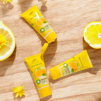 BN Beauty Nakeed Lemon Skin Fruits Brightening Face Wash