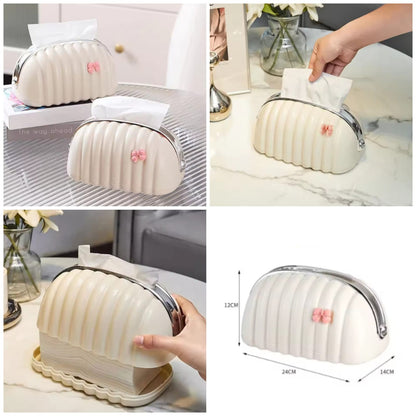 Luxury Creative Shell Style Tissue Box