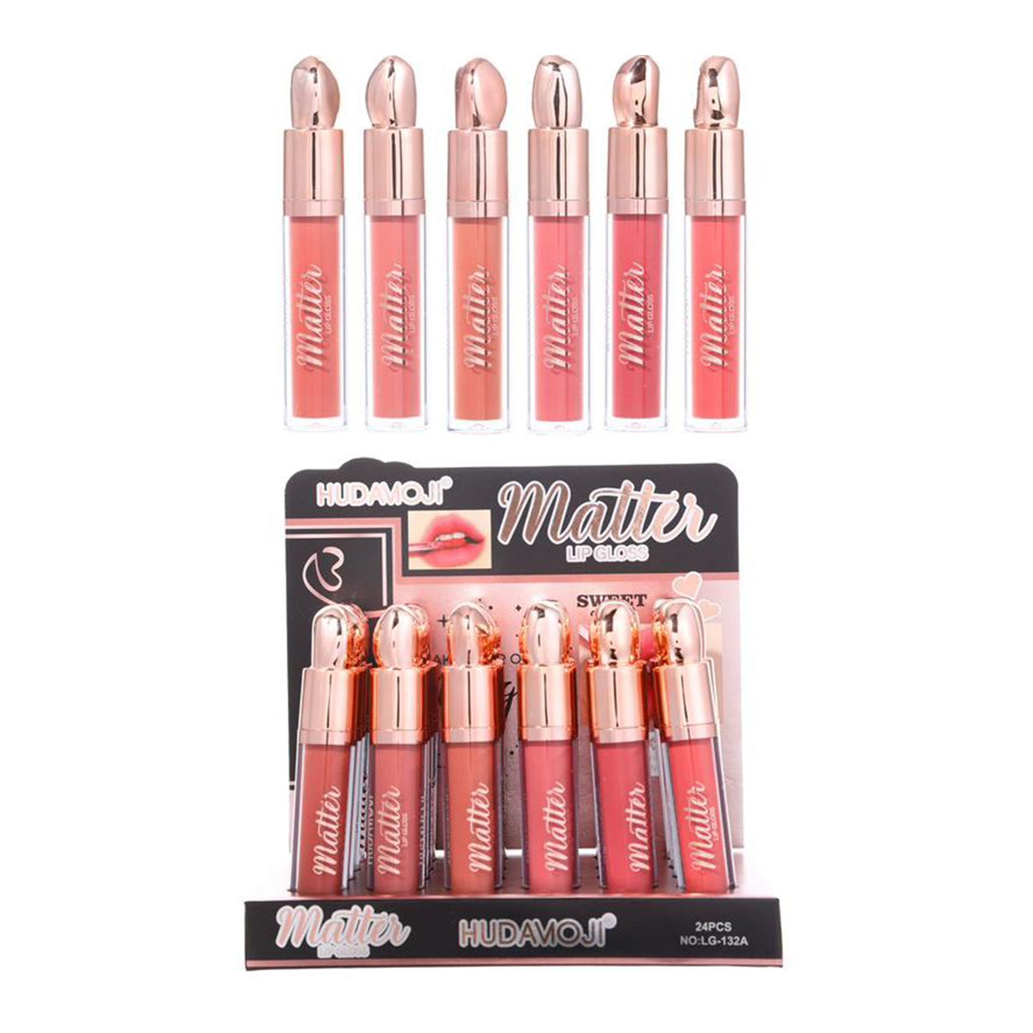 Hudamoji Make Your Own Magic Lip Gloss Pack of 6