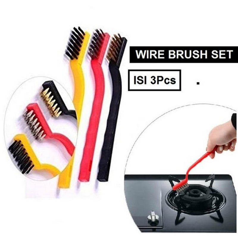 Wire Brush Kitchen Tools Set Of 3