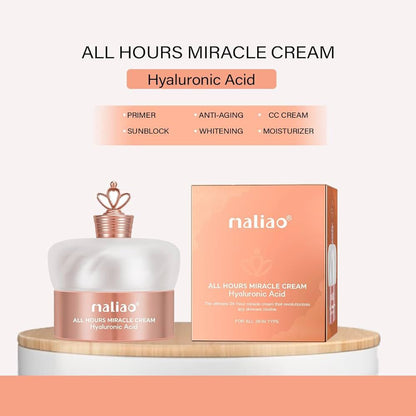 Maliao All Hours Miracle Cream Hyaluronic Acid Hydration For All Skin Types 30g