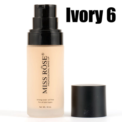 Miss Rose Strong Cover Oil Free Foundation 30ml