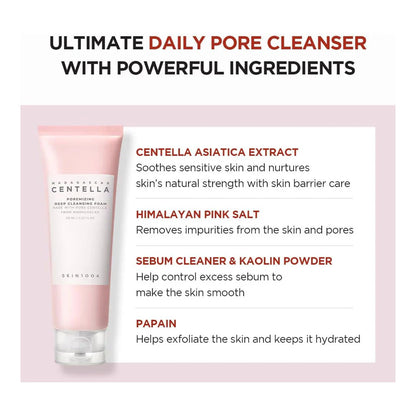 CENTELLA POREMINIMIZING DEEP CLEANSING FOAM 125ML