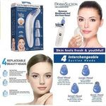 Derma Suction Vacuum Blackheads And Facial Cleansing Device With Battery