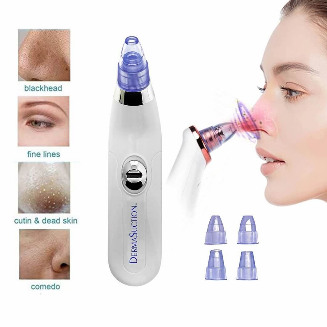 Derma Suction Vacuum Blackheads And Facial Cleansing Device
