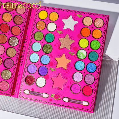 Kevin & Coco 80 Color Star Girl Eyeshadow Palette