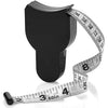 Telescopic Self Measurement Tape Self-Tightening Body Measuring Ruler Fitness Caliper for Body Measurement