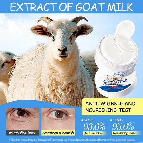 Sadoer Goat Milk Nourish Anti-Wrinkle Eye Mask 60 Pcs