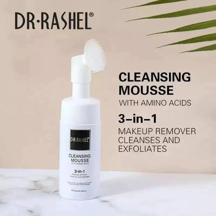 Dr.Rashel Amino Acid Cleansing Mouse Freckles Bubble Makeup Removal Facial Cleanser - 125ml