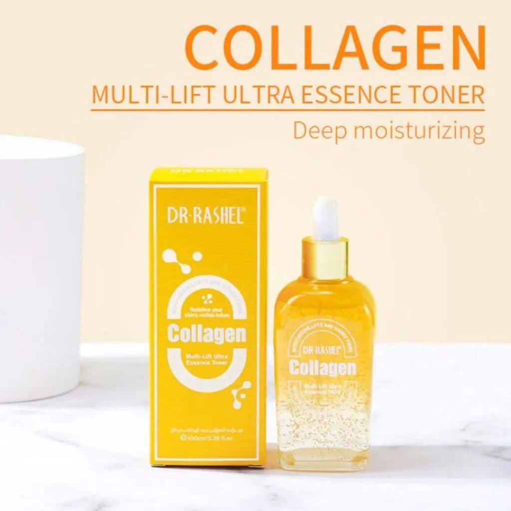 Dr Rashal Collagen Multi-Lift Ultra Anti-Wrinkle Essence Toner - 100ML