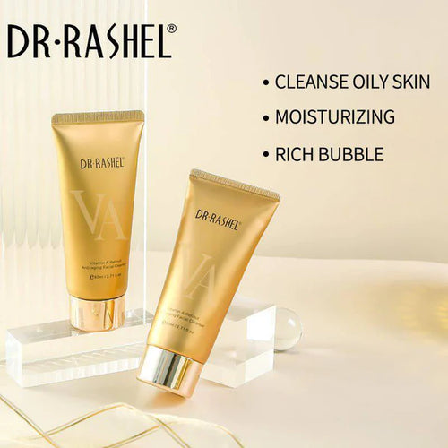 Dr Rashel Face Wash Vitamin A Retinol Anti-aging Facial Cleanser 80ml