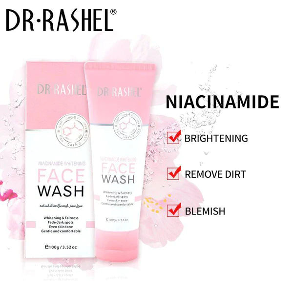 Dr Rashel Niacinamide Whitening Fade Dark Spots Face Wash 100g