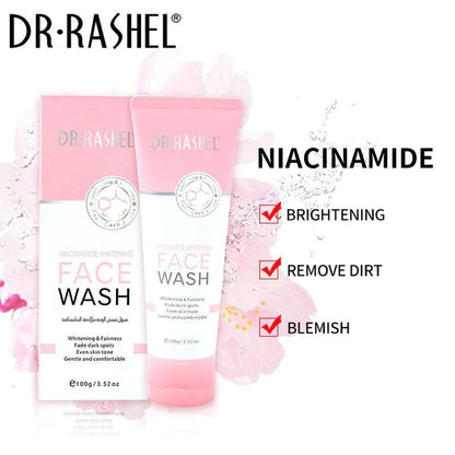 Dr Rashel Niacinamide Whitening Fade Dark Spots Face Wash 100g