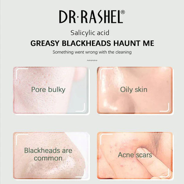 Dr Rashel Salicylic Acid Acne Cleansing Pads Facial Mask Acne Treatment Cotton Pads