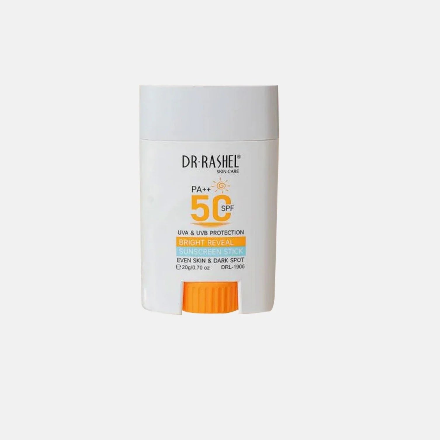 Dr Rashel Skin Care UVA & UVB Protection Bright Reveal Sunscreen Stick SPF50 PA++