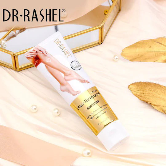 Dr Rashel Aloe Vera & Vitamin E Silky Legs Underarm Bikini Line Body Depilatory Cream Hair Removal Cream - 100g