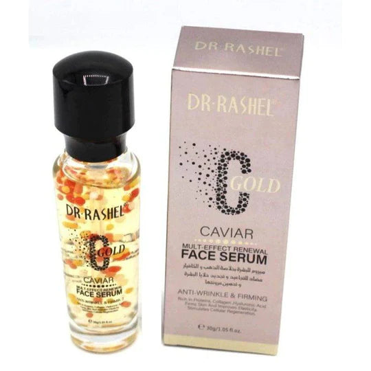 Dr Rashel C Gold Caviar Multi Effect Renewal Face Serum for Anti Wrinkle - 30g