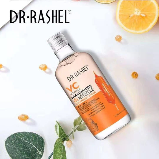 Dr Rashel Vitamin C Niacinamide Essence & Micellar Cleansing Water All in 1 - 300ml