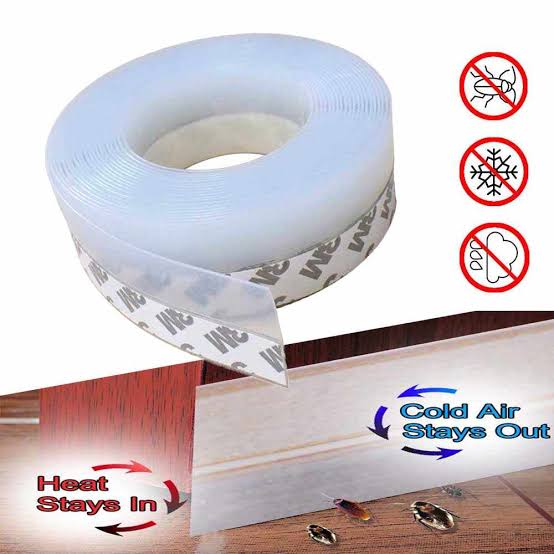 Door Sealing Adhesive Tape Door Bottom Sealing Strip Mosquito and Mouse Kitchen Stopper Wind Dust Blocker