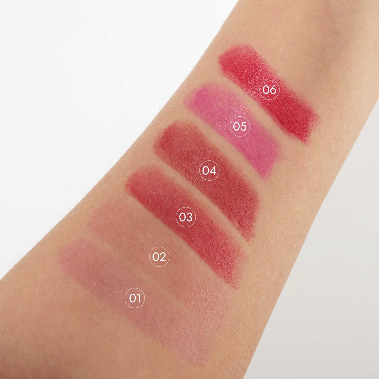 Miss Rose Lipsticks 6pcs Set