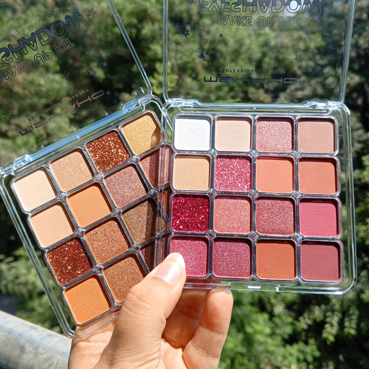Hudamoji 16 Color Shimmer & Matte Eyeshadow Palette