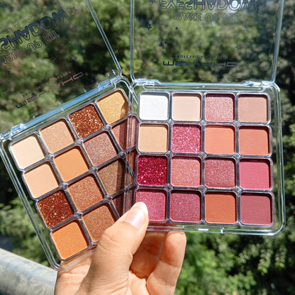 Hudamoji 16 Color Shimmer & Matte Eyeshadow Palette