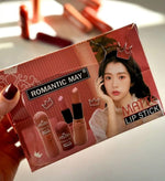 Romantic May Heart Matte Lipstick 6 Pcs Set