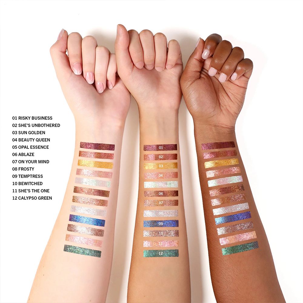 Pagevine Strong Water Proof Eyeshadow highlighter 12 Pc Set