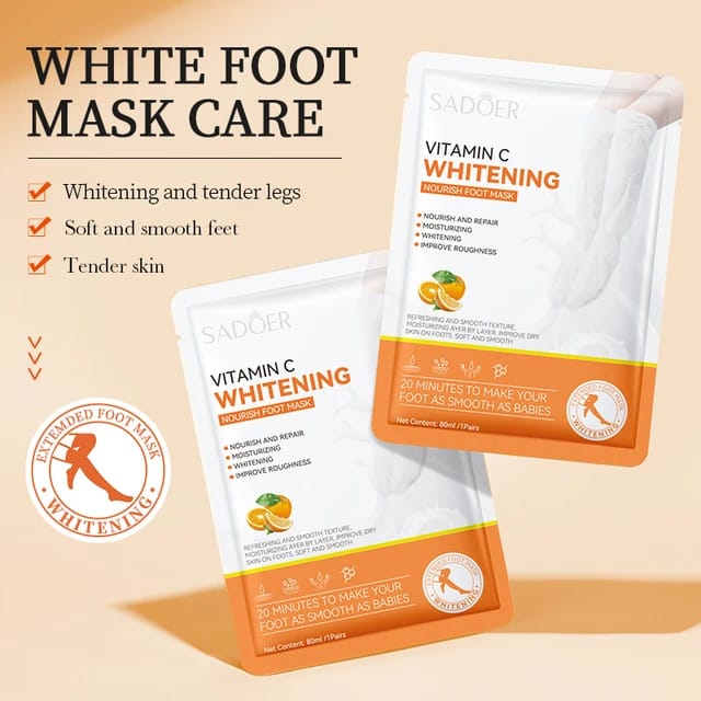 Sadoer Vitamin C Whitening Nourish Foot Mask