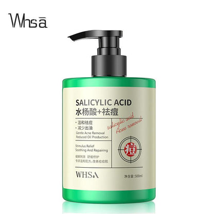 WHSA Salicylic Acid Gentle Acne Removal Cleanser 500ml