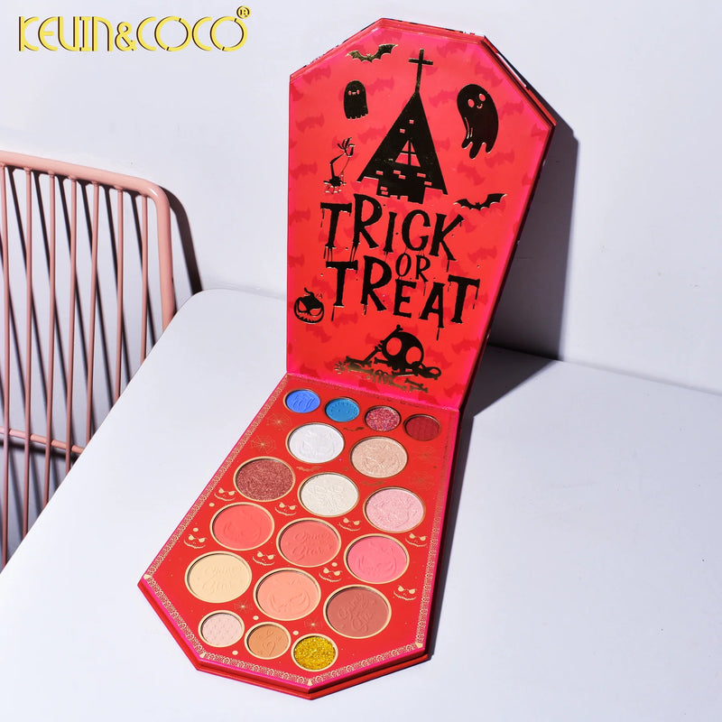 Kevin & Coco【Halloween Edition】88-Color Hauntingly Hers Eyeshadow Book