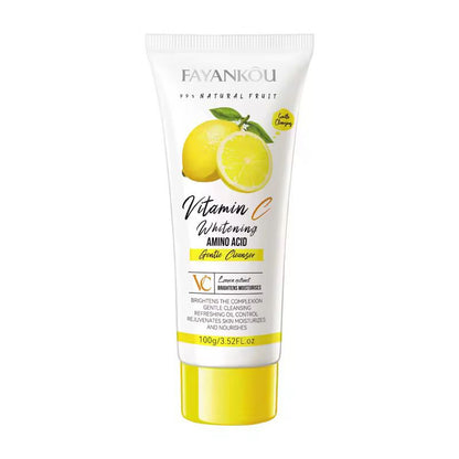 FAYANKOU&nbsp;Lemon Extract Vitamin C Whitening Oil Control Moisturizing Smooth Brightening Face Wash