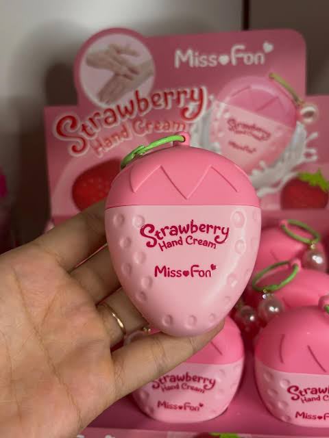 Miss Fon Strawberry-Shaped Moisturizing Hand Cream