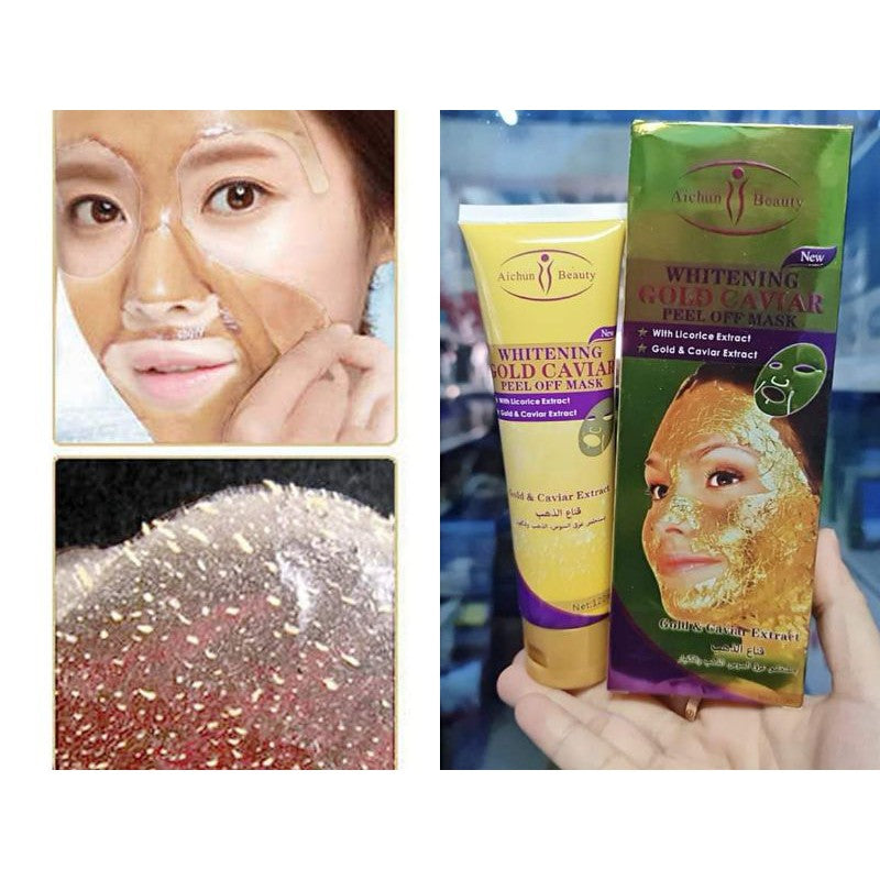 Aichun Beauty Glowing Gold Caviar Peel Off Mask
