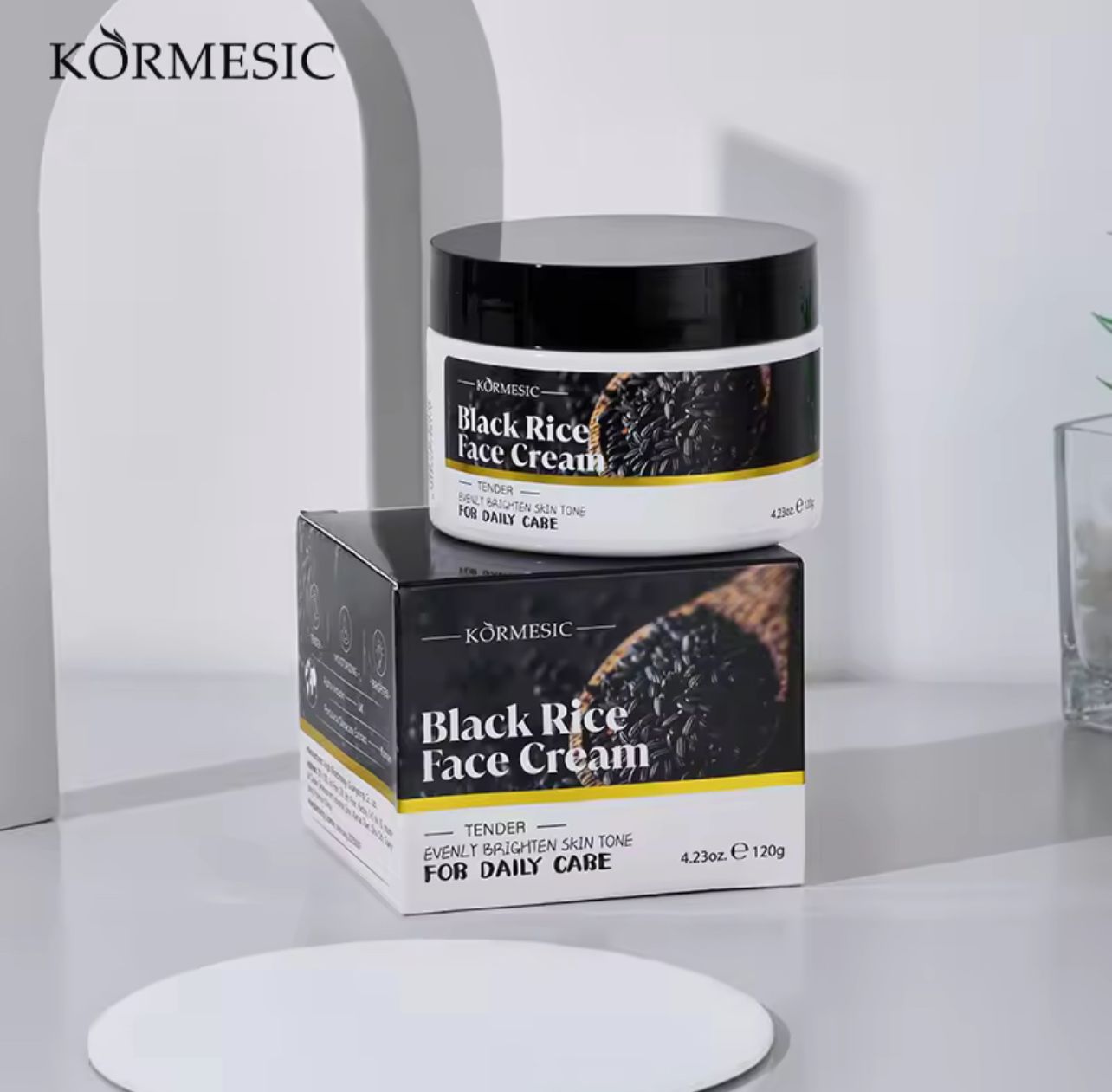 KORMESIC Black Rice Face Cream Anti-aging, Anti-Wrinkle Face Cream
