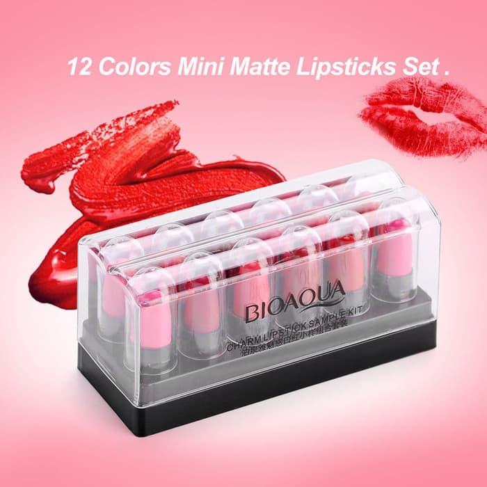 Bioaqua 12 Colors Charm Lipstick Mini Kit