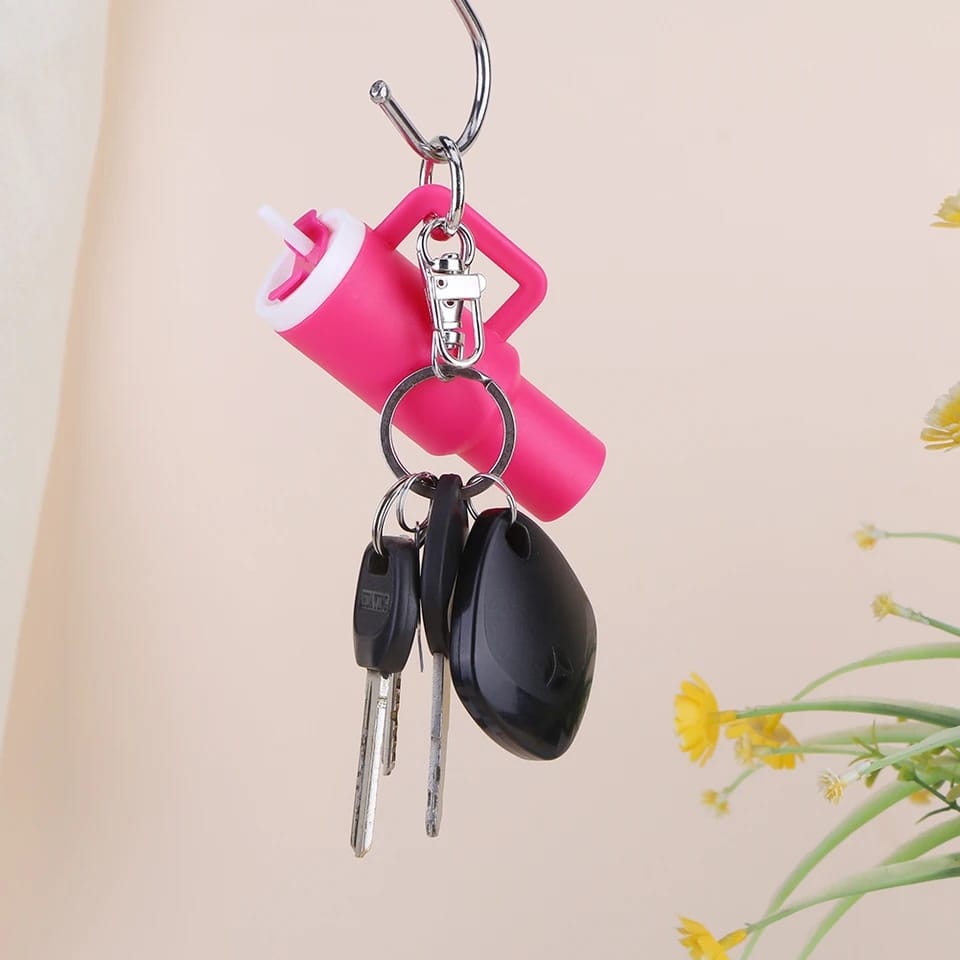 Mini Cute Tumbler Cup Keychain