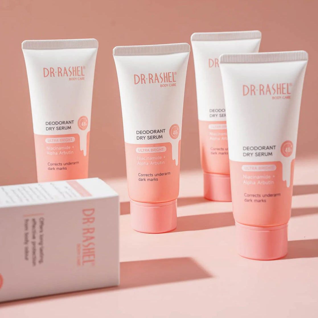Dr Rashel Ultra Bright Niacinamide + Alpha Arbutin Deodorant Dry Serum