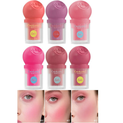 Chanlanya Puff Blushes 6pcs Set