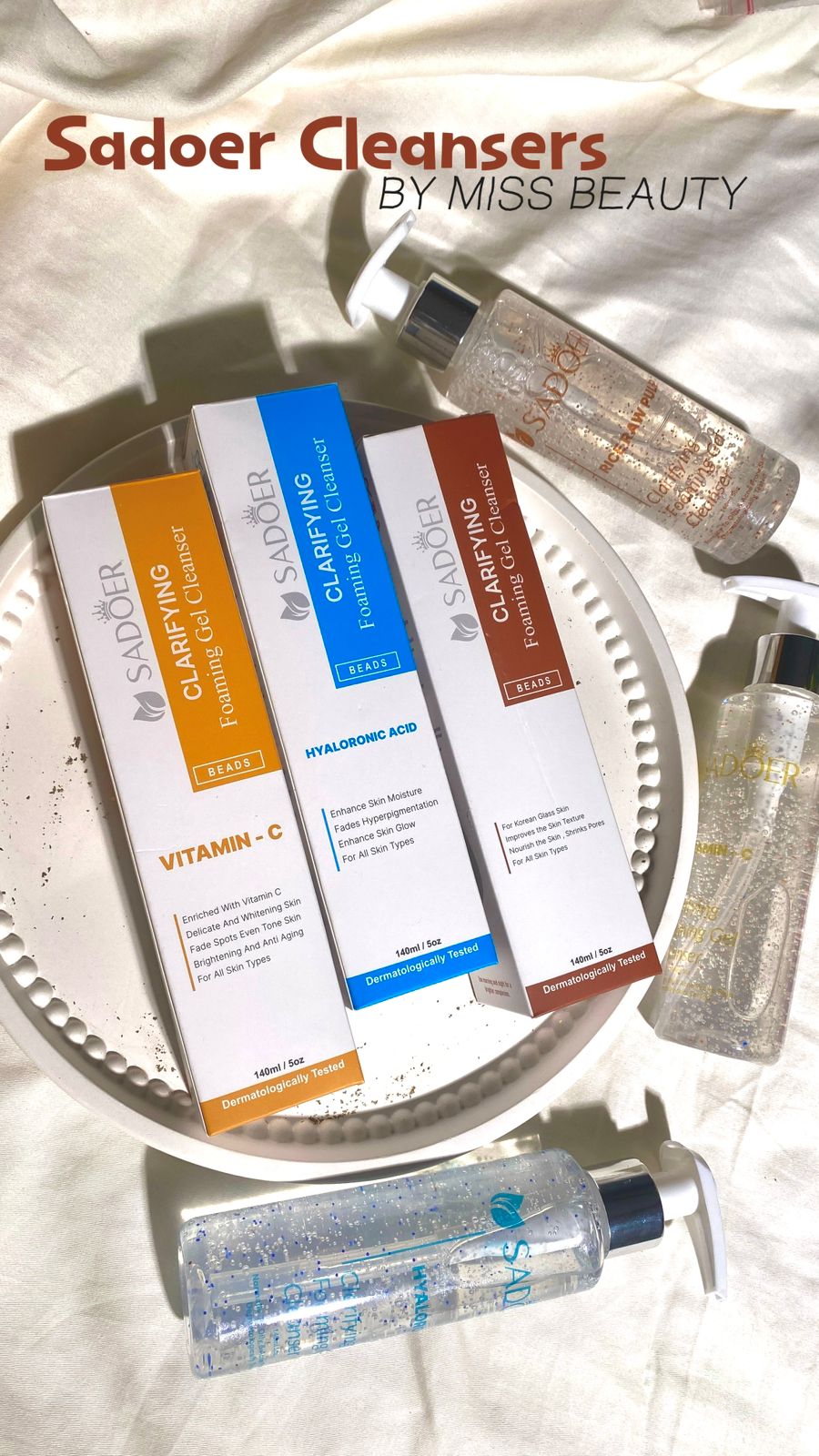 Sadeor New Clarifying Foaming Gel Cleanser