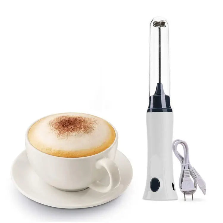 Rechargeable Electric Coffee Beater And Milk Frothier