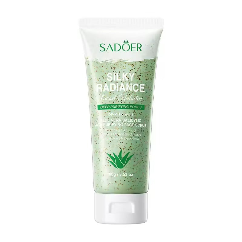 Sadoer Silky Radiance Facial Exfoliator - Deep Purifying for Pores