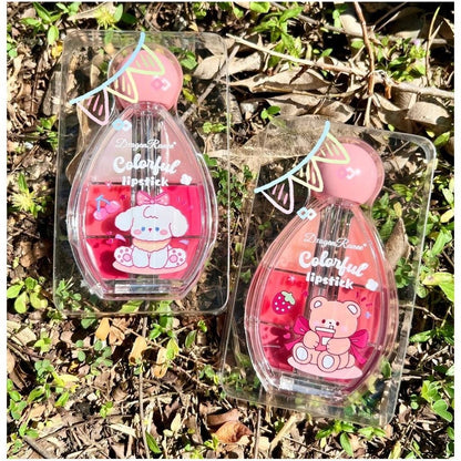 Dragon Ranee 6in1 Colorful Lipstick Moisturizing Glossy Lip