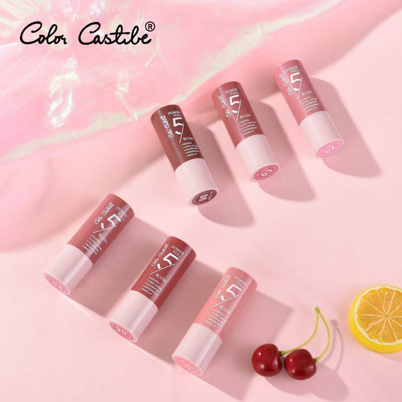 Color Castle Powerfull Blush On 6 Color Set