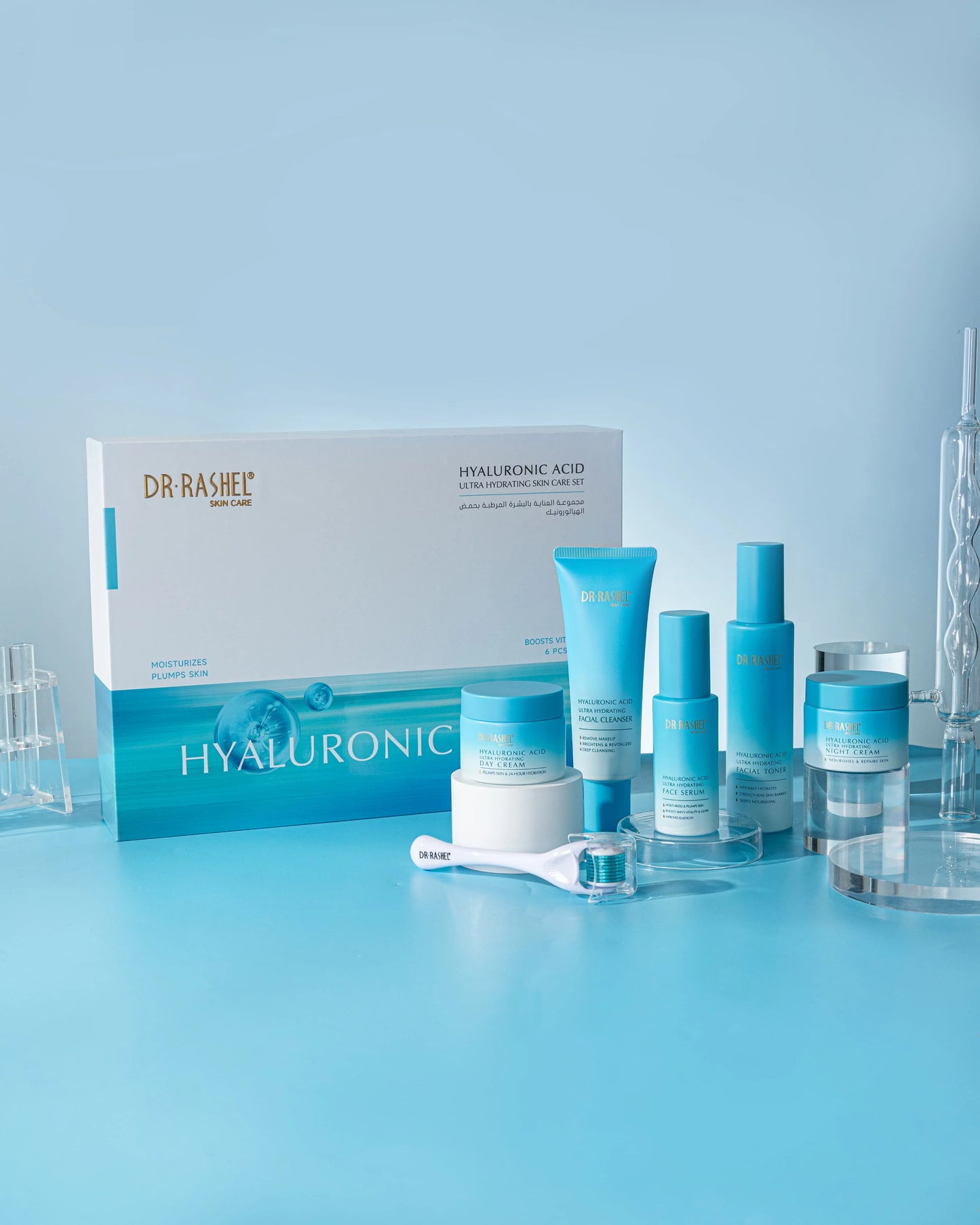 Dr Rashel Hyaluronic Acid Ultra Hydrating Skin Care Set 6 Pcs Set