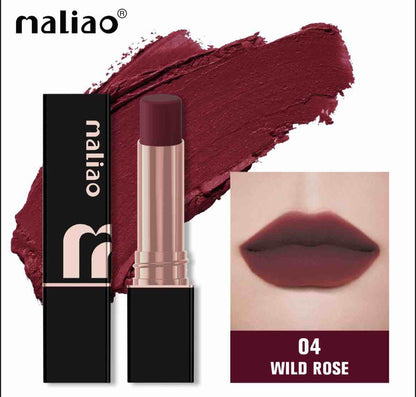 Maliao Super Non Transfer Lipstick Long Lasting Matte Finish Smudge-Proof Formula