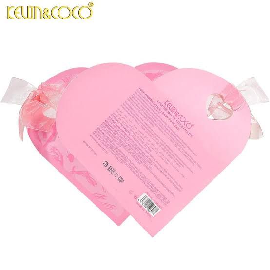 Kevin & Coco 4 Color Heart Shape Airy Mousse Blush Set Pack of 4