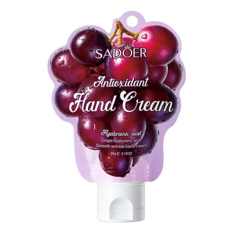 Sadoer Grape Hand Cream - Moisturizing & Nourishing Repair | 60g