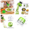 4in1 Adjustable Vegetable Spiral Cutter Slicer Kitchen Tool